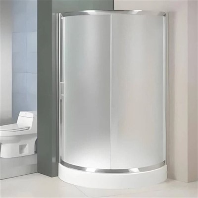 Badkamer gehard glas